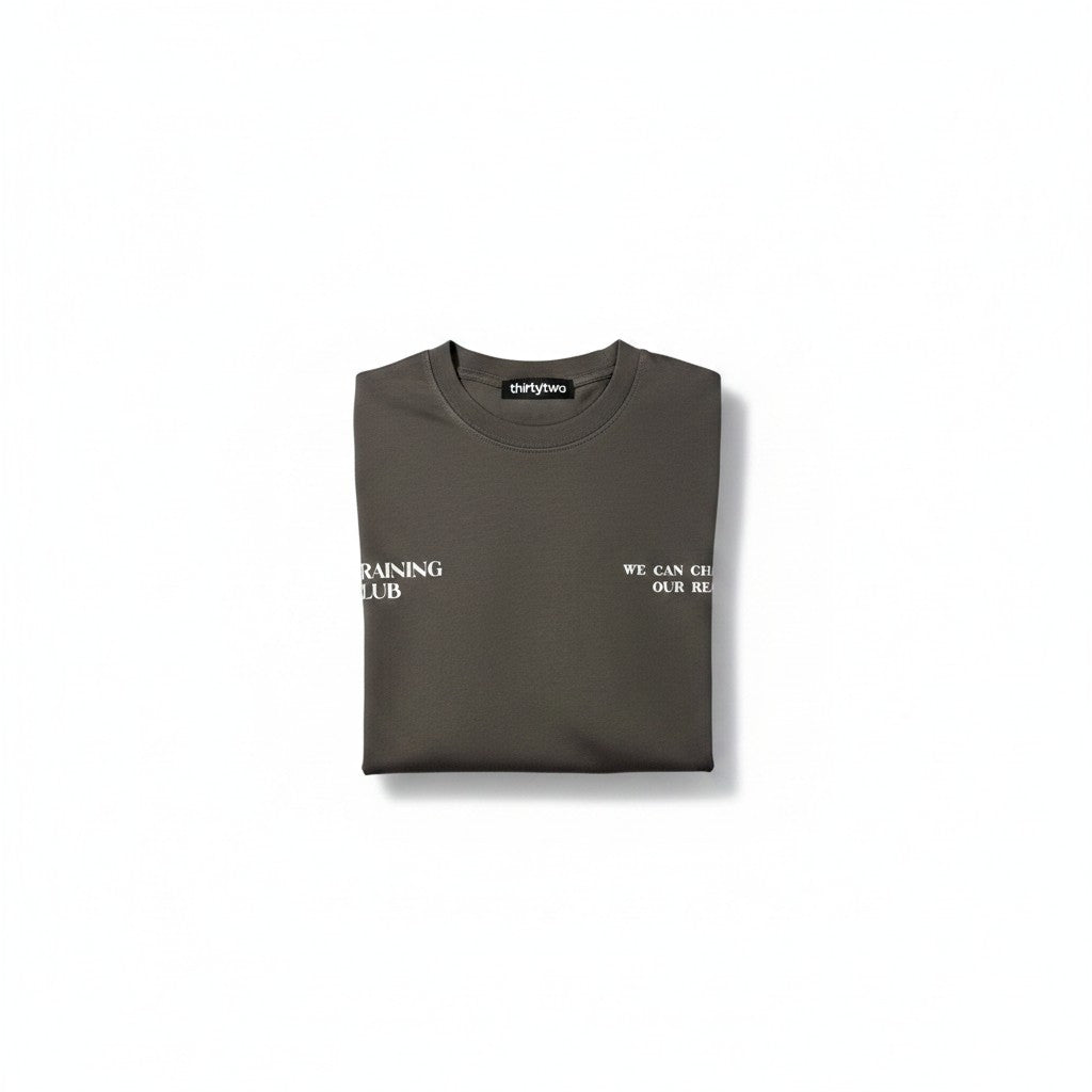 Tshirt Oversize Training in Grey