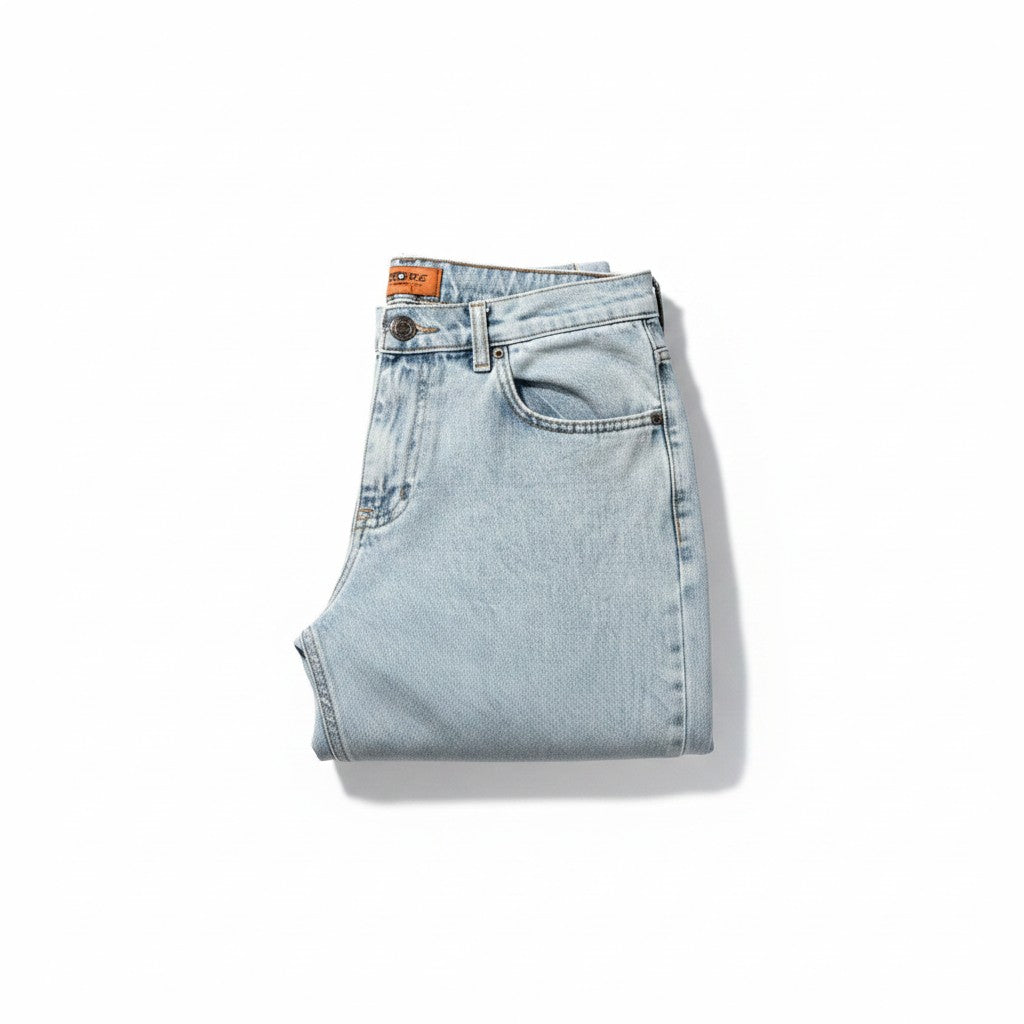 Denim Jeans in Light Blue