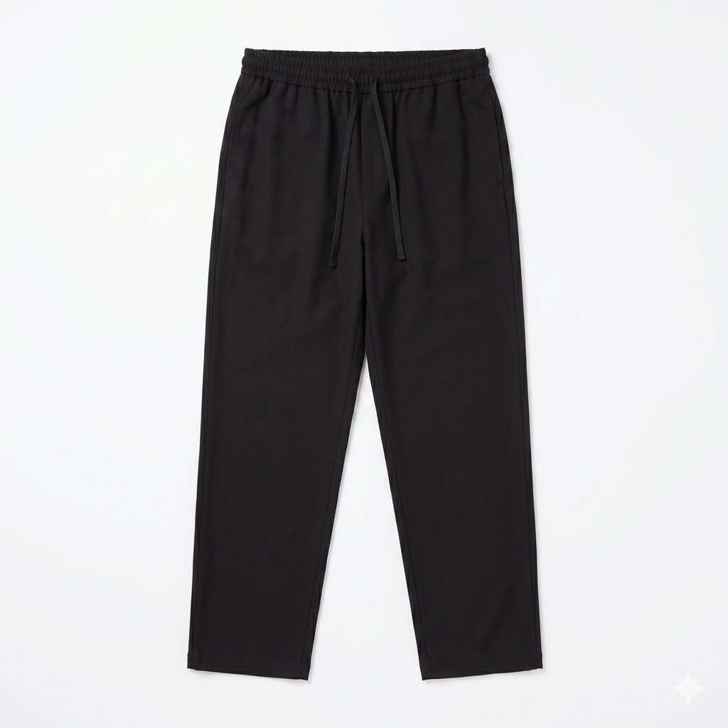 Co-Ord Pants/ Half Sleeve Shirt Soft in Black