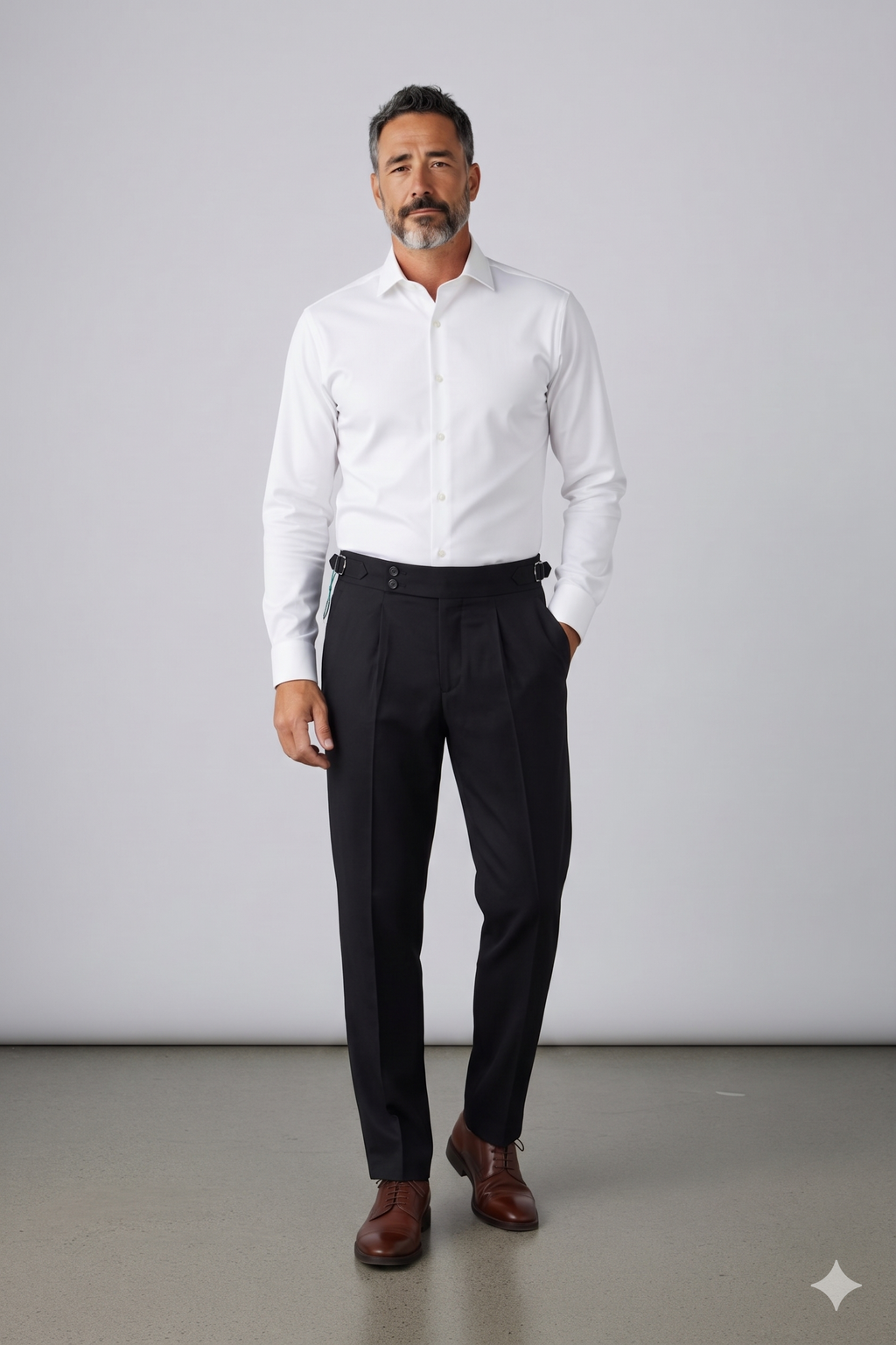 Formal Pants Omega in Black