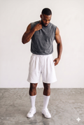 Tank Top Washed in Grey