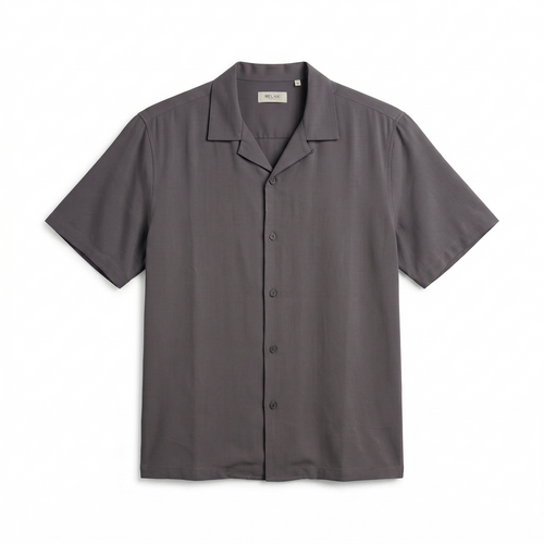 Co-Ord Pants/ Half Sleeve Shirt Soft in Dark Grey