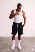 Tank Top Body Fit in White
