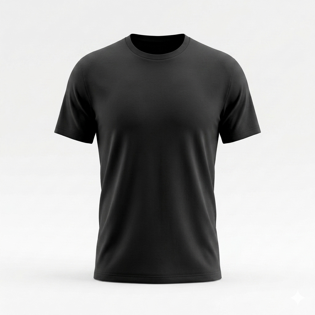 Tshirt Regular Fit In Black