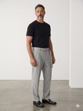 Pants Strap Belt in Light Grey Baggy
