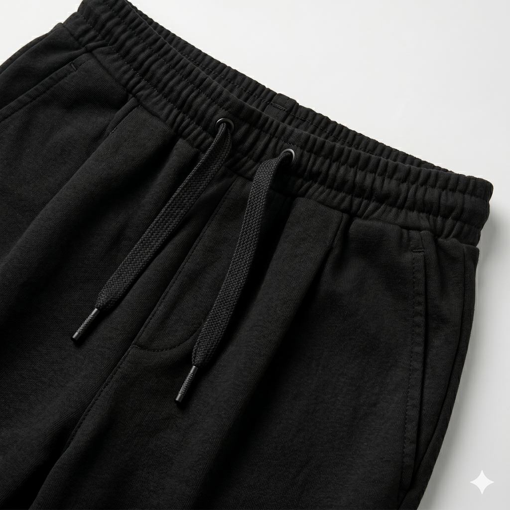 Short Cotton In Black