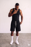 Tank Top Body Fit in Black