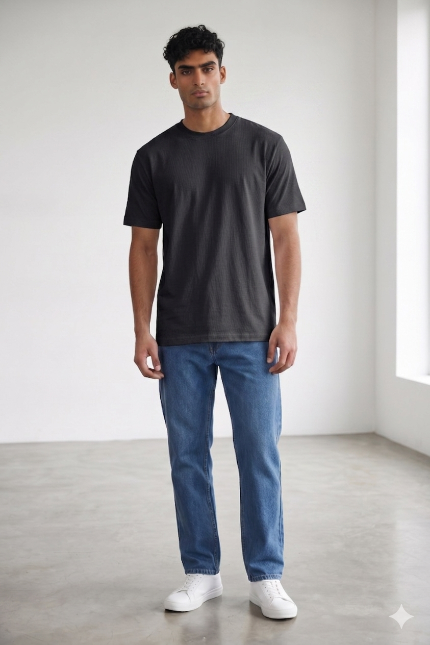 Tshirt Regular Fit In Black