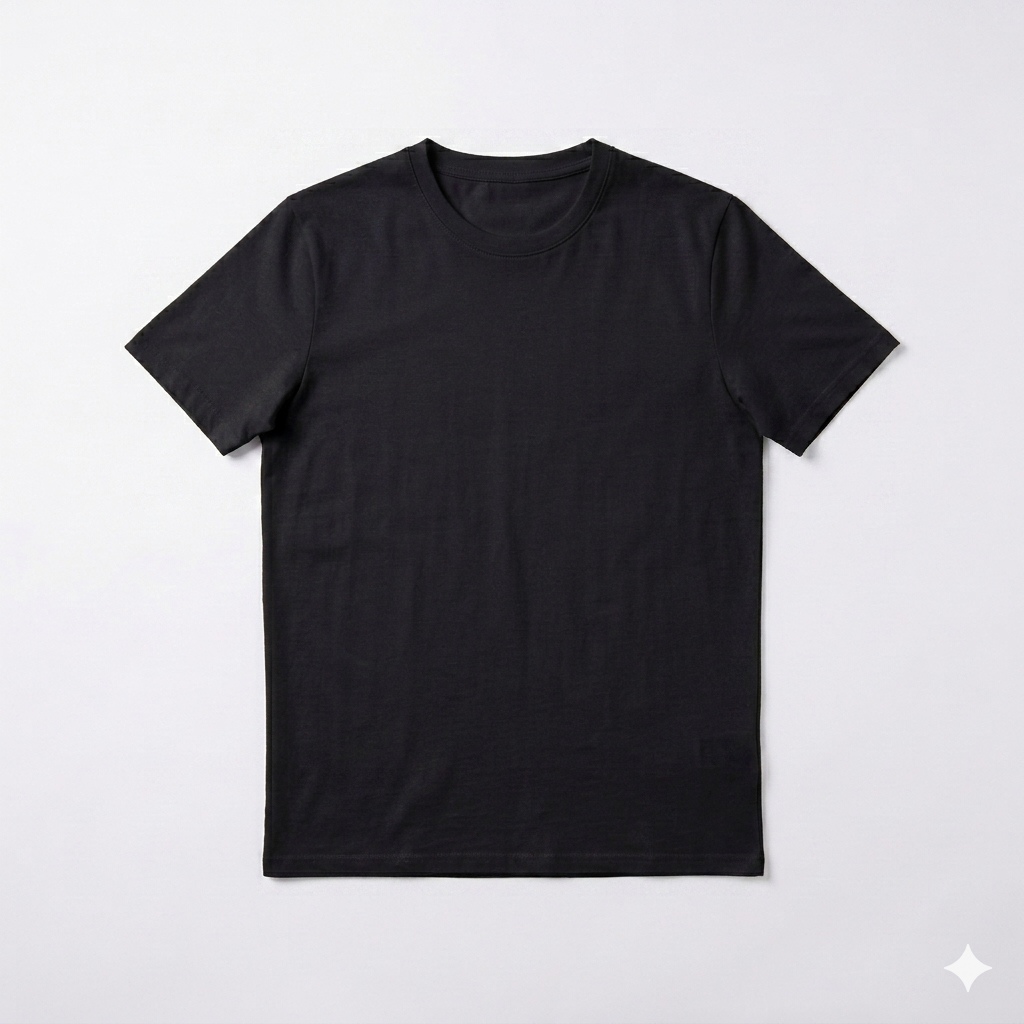 Tshirt Body Fit in Black
