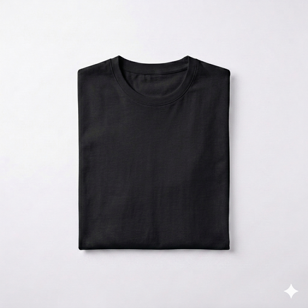 Tshirt Body Fit in Black