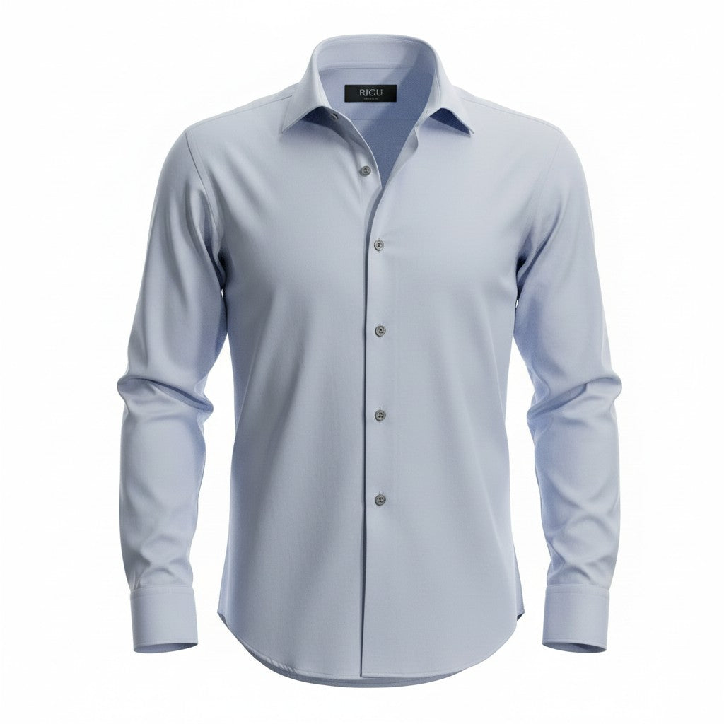 Long Sleeve Shirt Classic in Light Blue