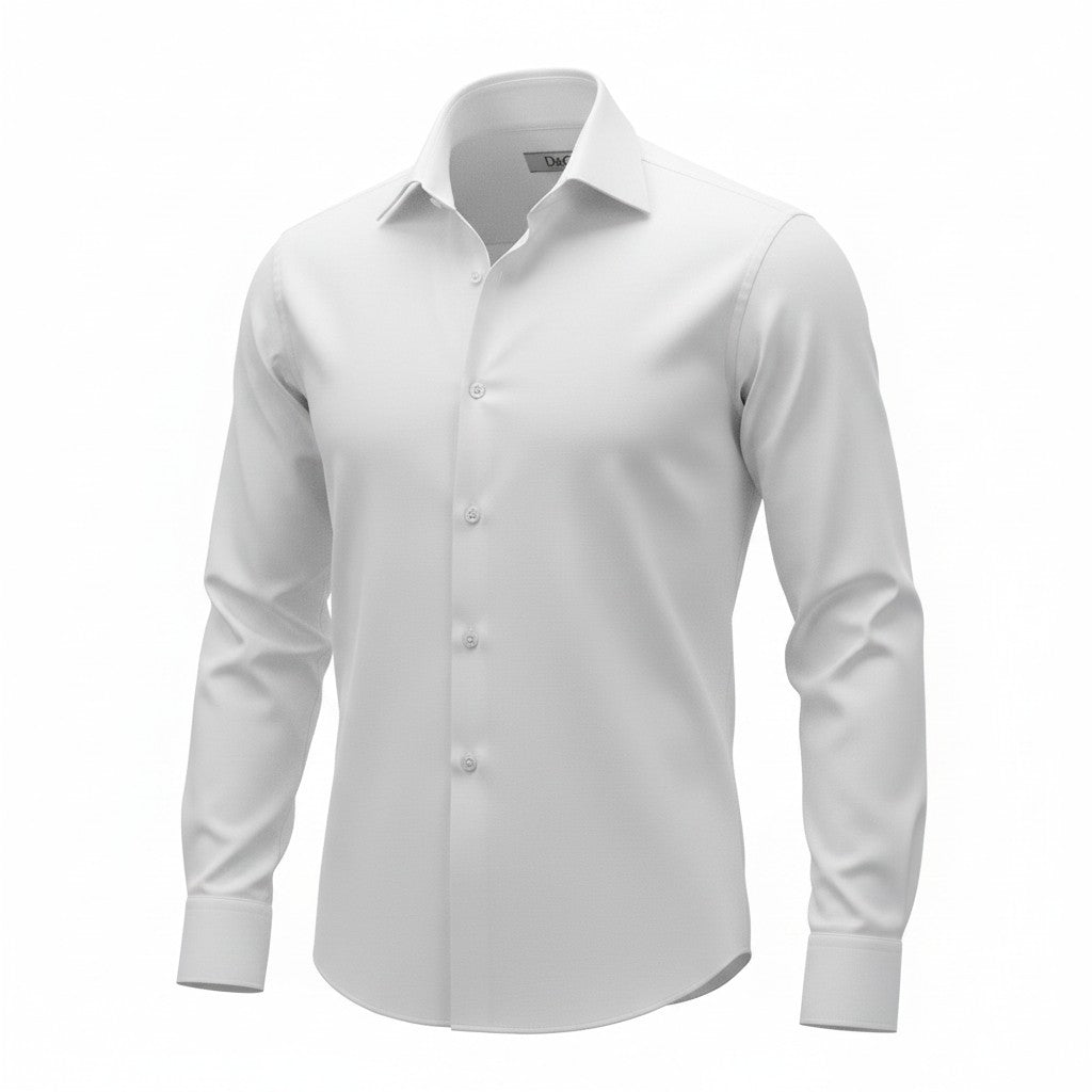 Long Sleeve Shirt Classic in White