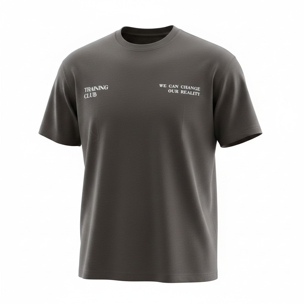 Tshirt Oversize Training in Grey