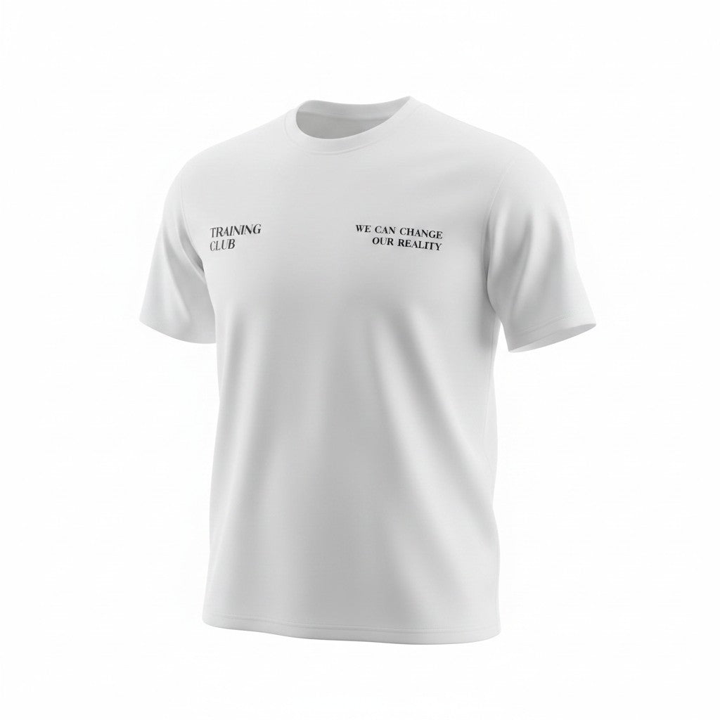 Tshirt Training Oversize in White