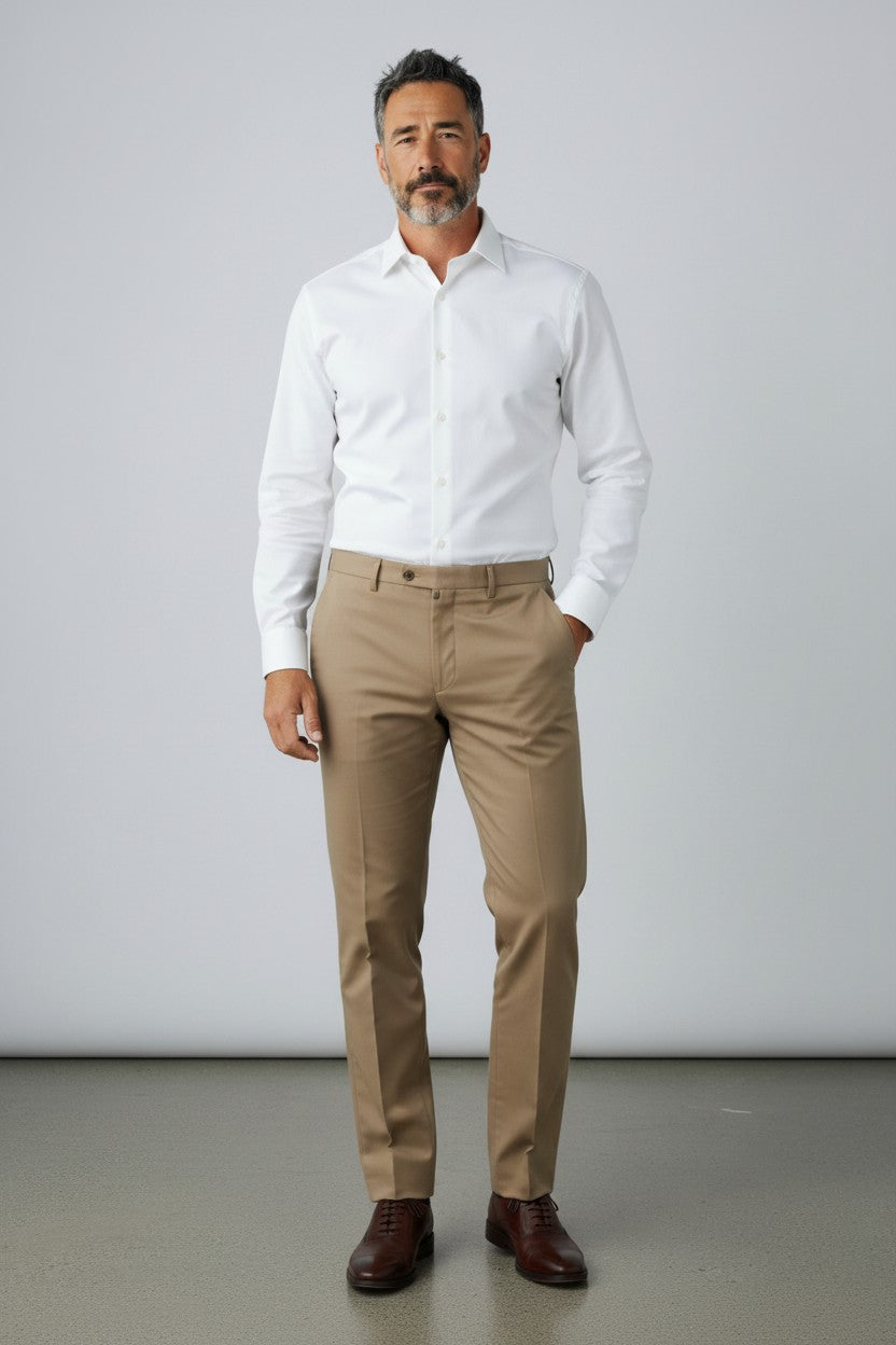 Formal Pants in Beige