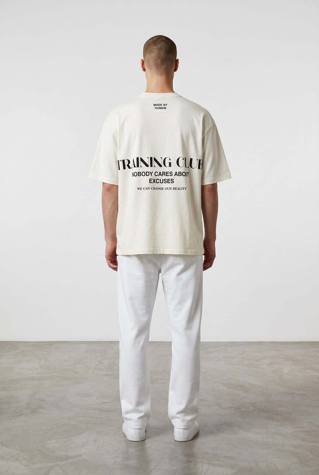 Tshirt Training Oversize in White