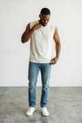 Tank Top Oversize in White