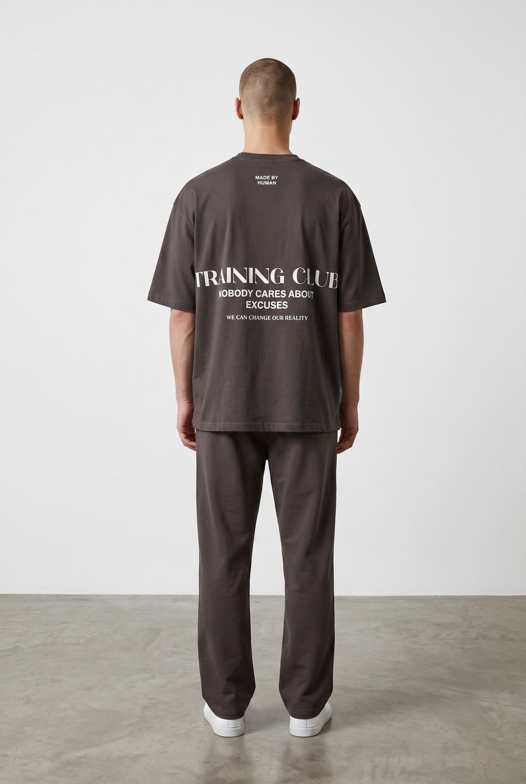 Tshirt Oversize Training in Grey