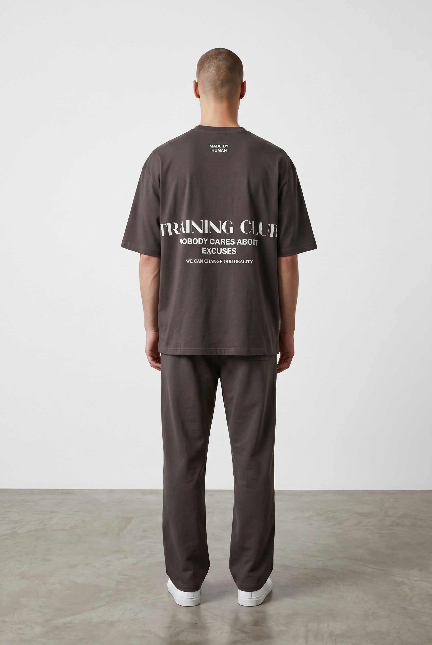 Tshirt Oversize Training in Grey