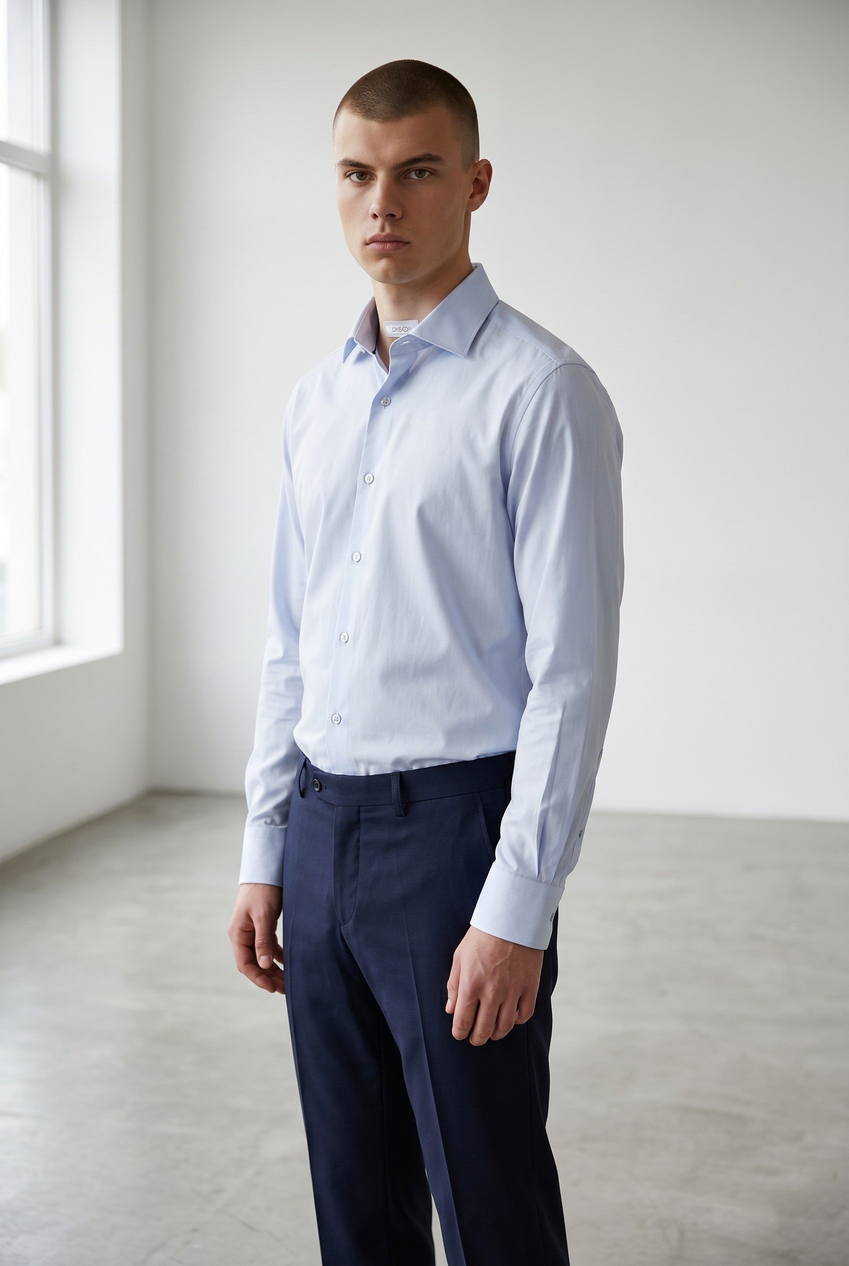 Long Sleeve Shirt Classic in Light Blue
