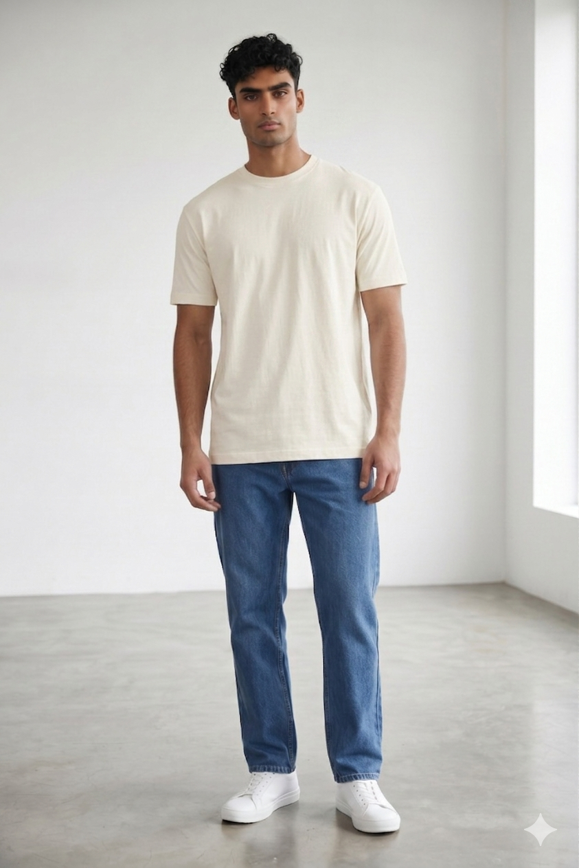 Tshirt Regular Fit In Off-White